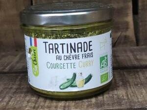 Tartinade au chèvre frais – Courgette, Curry 90g