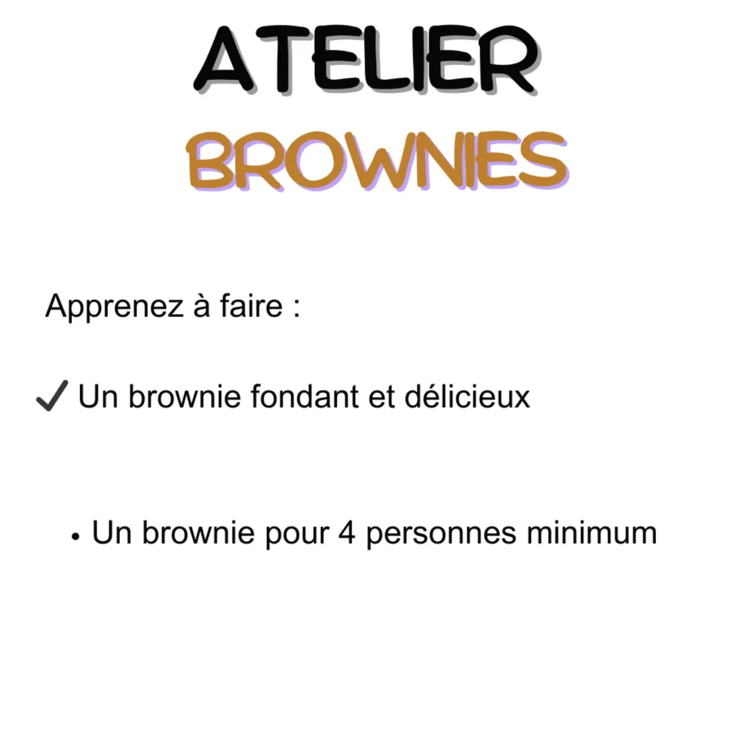 atelier brownies